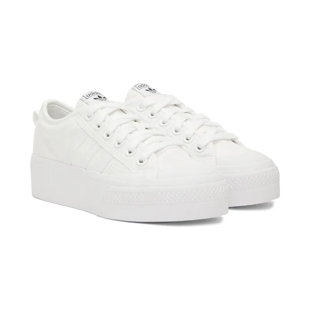 Adidas Nizza Platform Cloud White / Cloud White / Cloud White (FV5322)