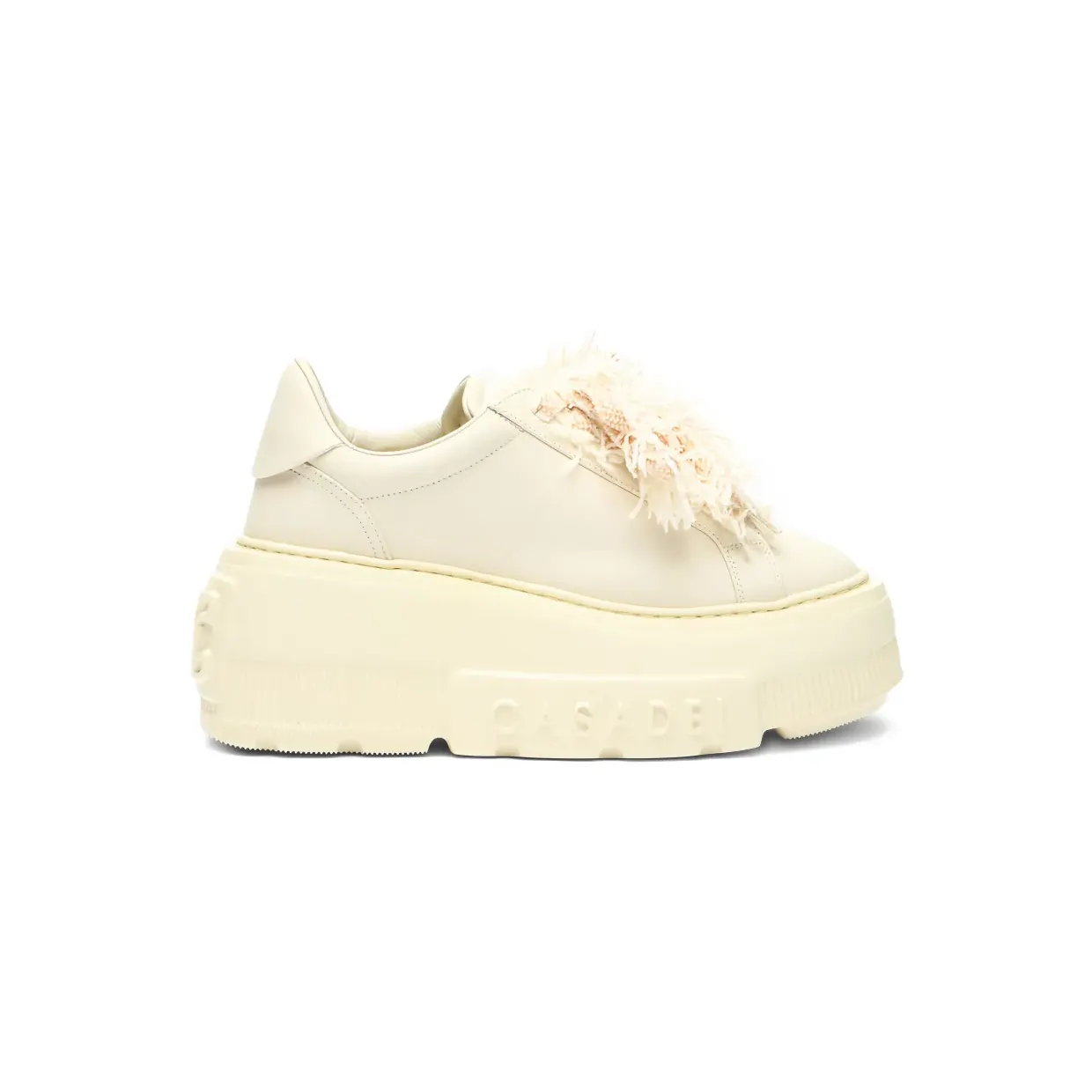 Casadei Nexus sneakers met plateauzool – Beige (2X097B0701C2982)
