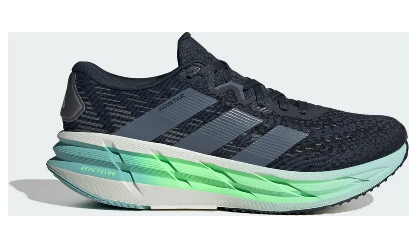 Adidas Adistar 4 Hardloopschoenen Aurora Ink / Preloved Ink / Lime Burst (JR0310)
