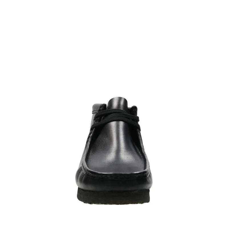 Clarks  Wallabee Boot Black Leather Black Leather (26103666)