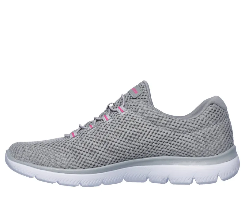 Skechers Summits Sneaker Grey/Heet Pink