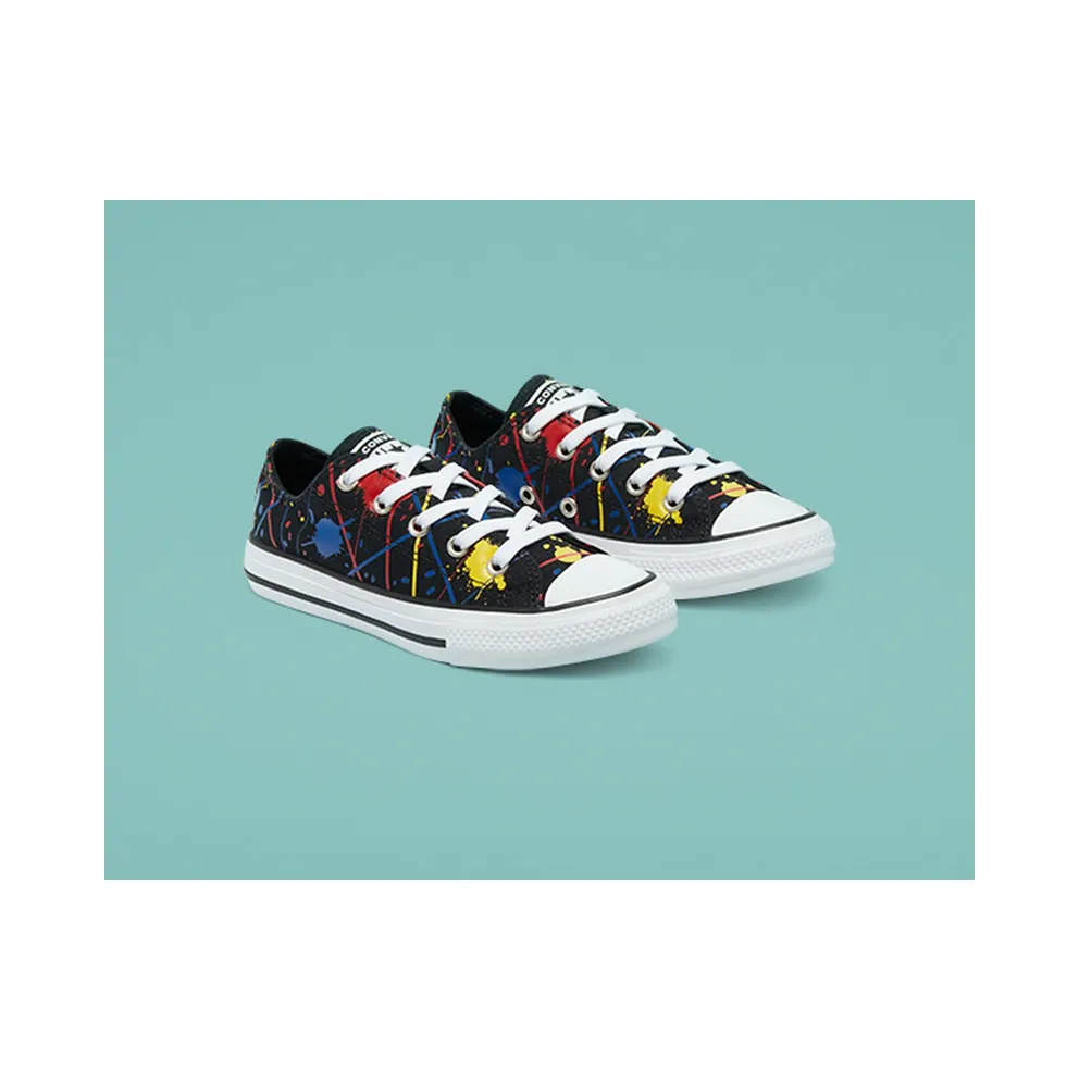 Converse Paint Splatter Chuck Taylor All Star Low Top Black/multi/White (671908C)