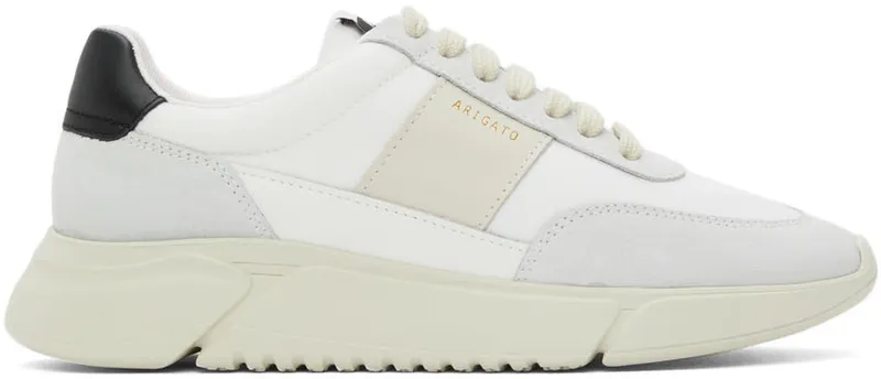 Axel Arigato SSENSE Exclusive White & Grey Genesis Vintage Sneakers (35060)