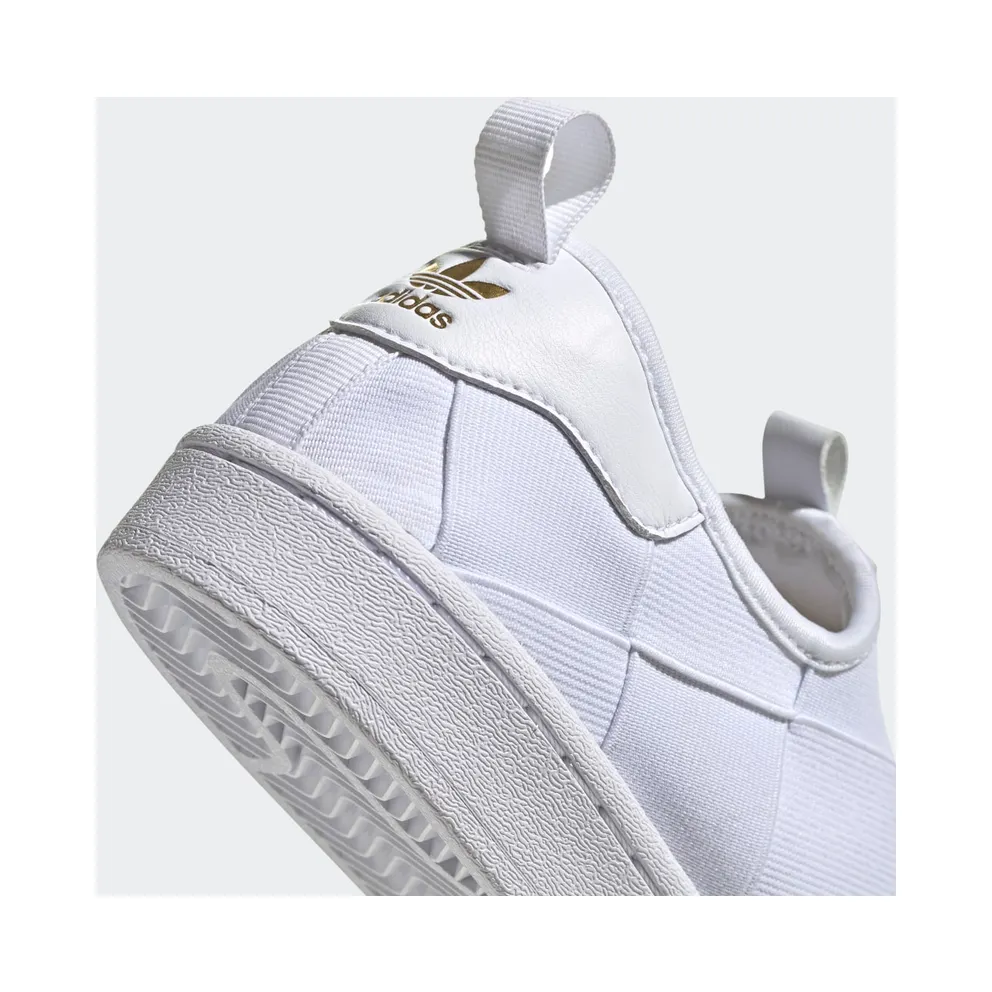 adidas Superstar Slip-on Cloud White / Cloud White / Gold Metallic (FV3186)