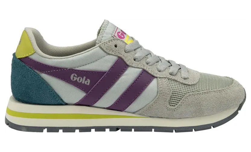 Gola sneaker lichtgrijs/foxglove/zwavel (CLA592GV)