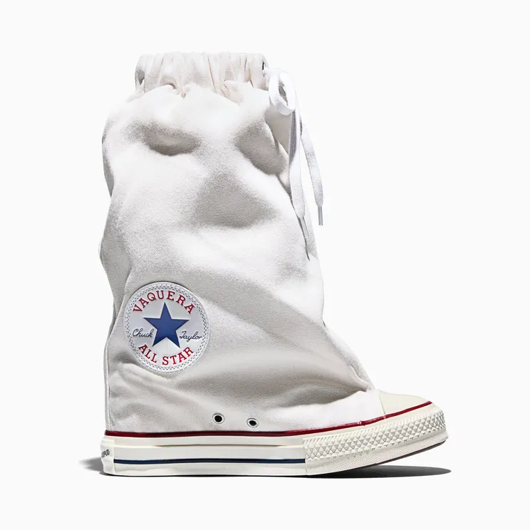 Vaquera x Converse (W) Chuck Taylor All Star XHi Slouch Wedge ‘White’ (A17686C)