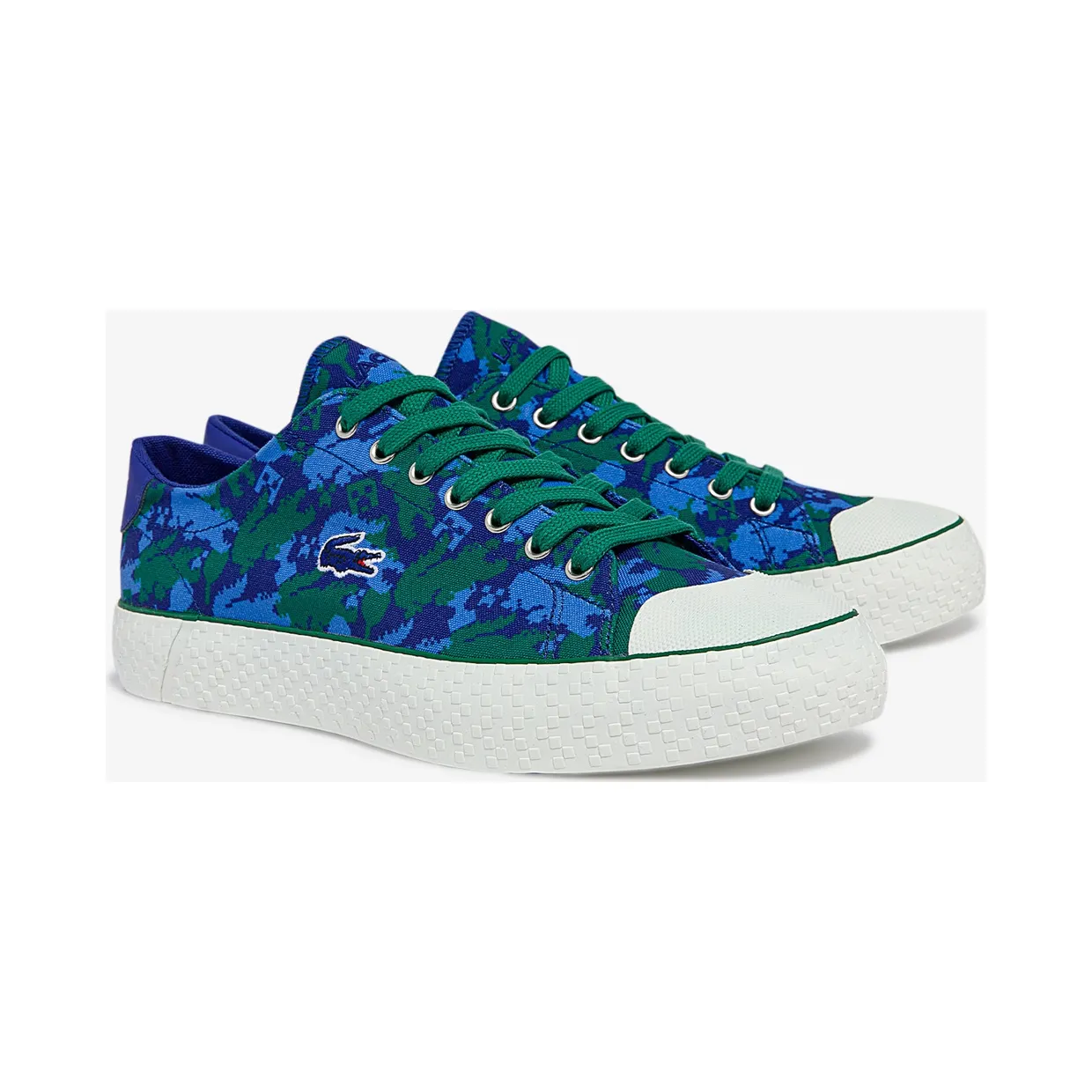 Lacoste Herren-Sneakers GRIPSHOT Lacoste x Minecraft Blau (43CMA0064-BG3)