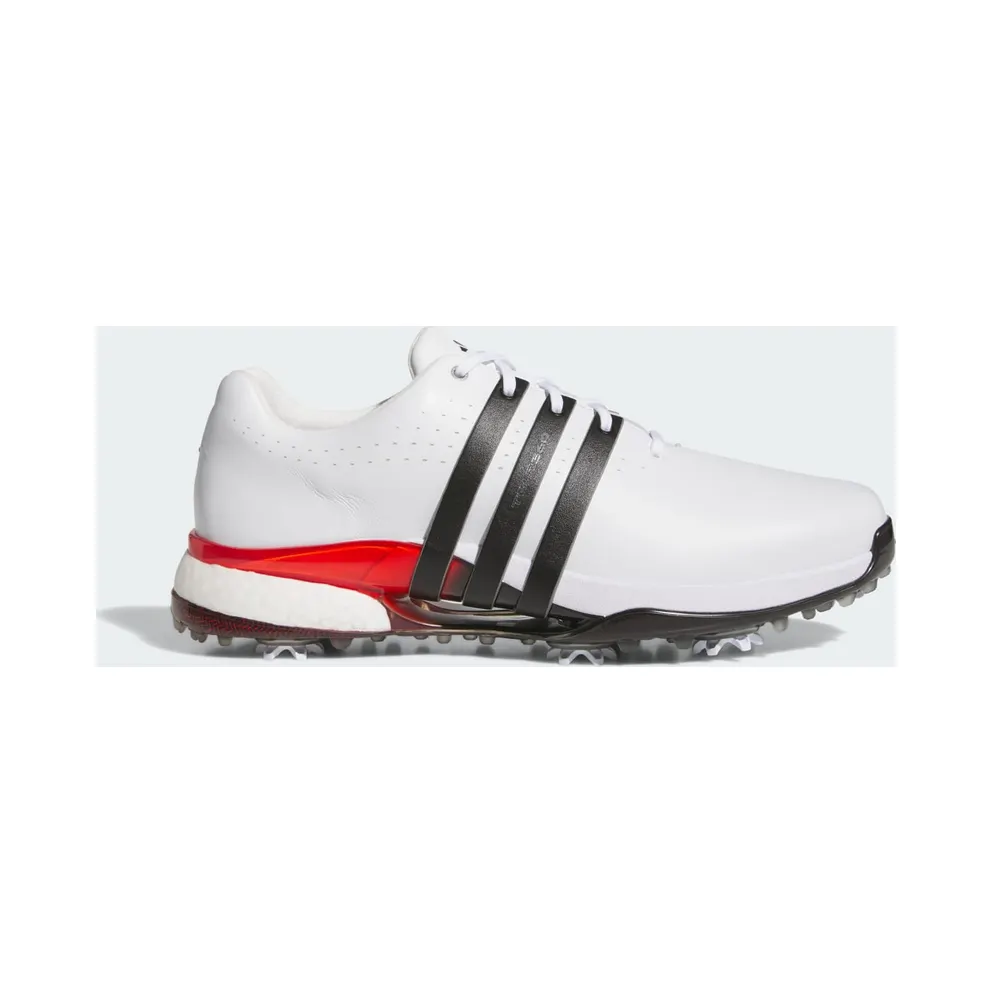 Adidas Tour360 24 Golf “Cloud White Core Black Lucid Red” (IH8539)