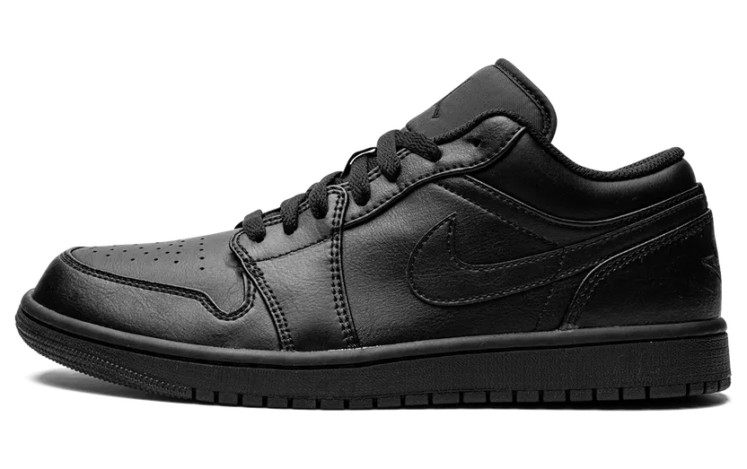 Air Jordan 1 Lowen Zwart (553558-093)