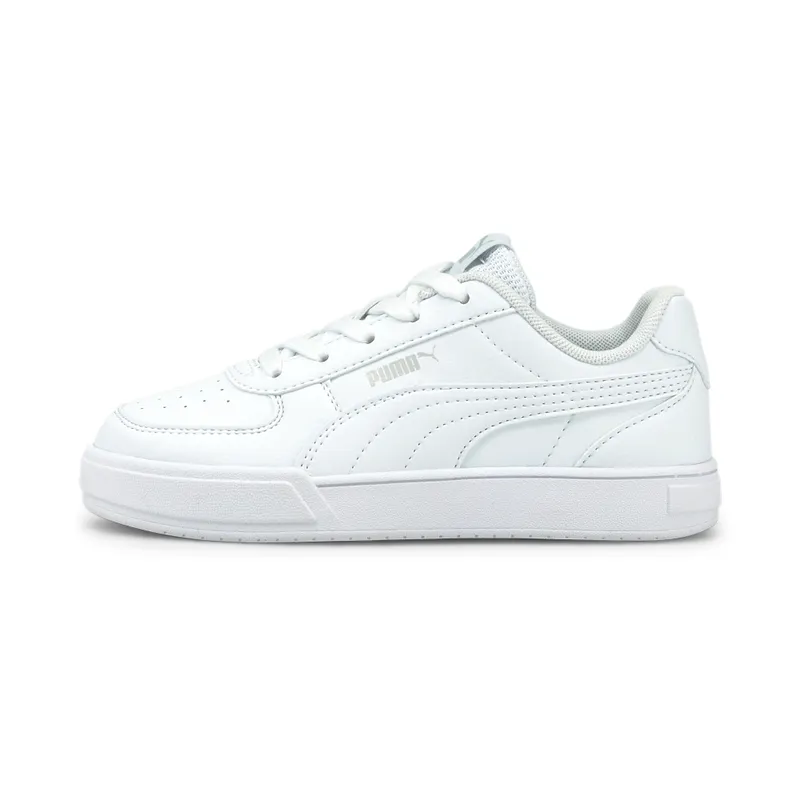 PUMA Caven Kids’ White/Gray Violet (382057-01)