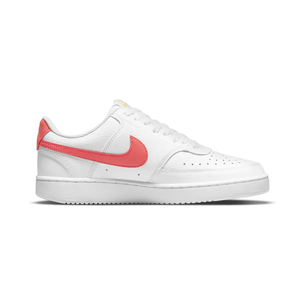 Nike Court Vision Low “White / Saturn Gold / Magic Ember” (CD5434-112)