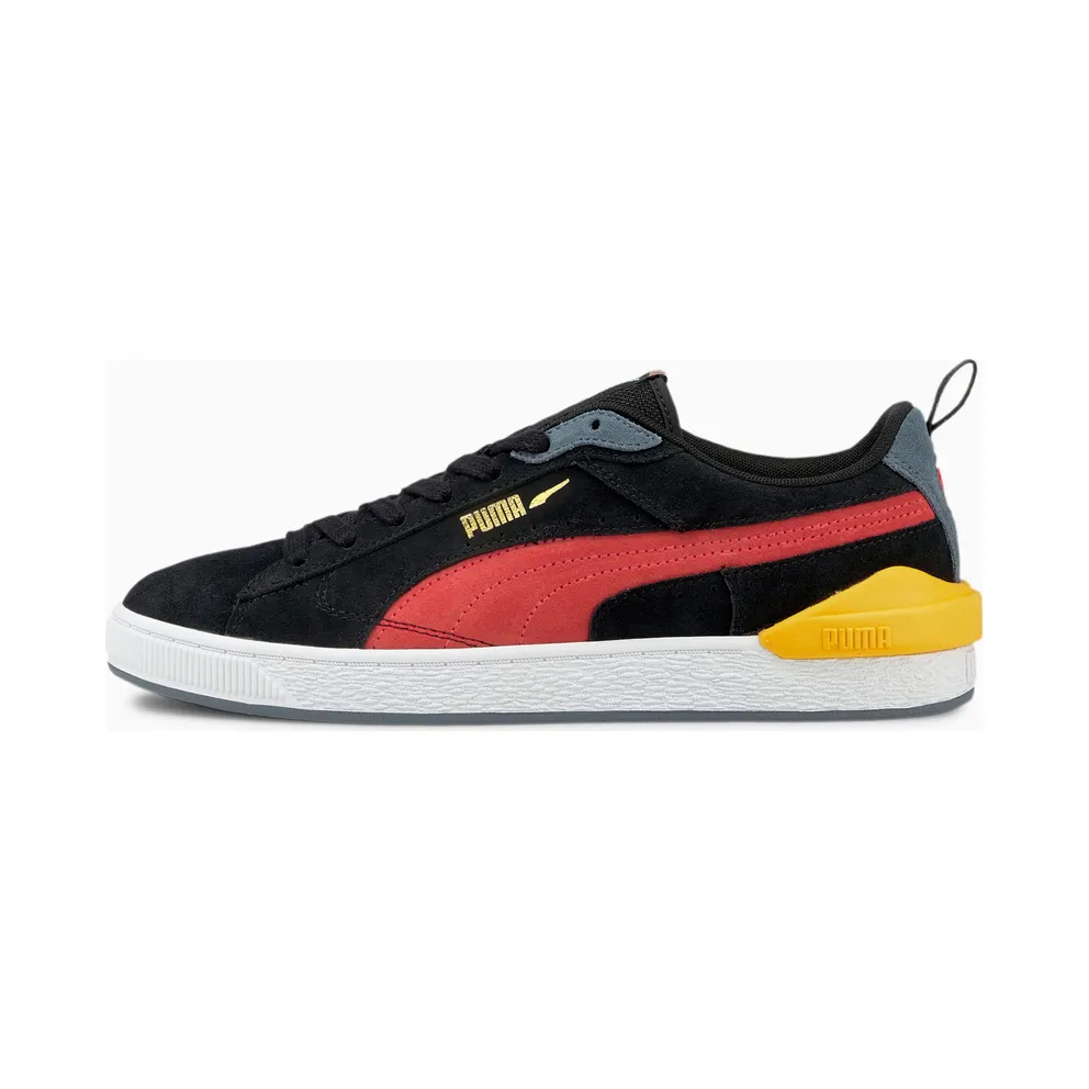 Puma Suede Bloc Black/Pink (381183-03)