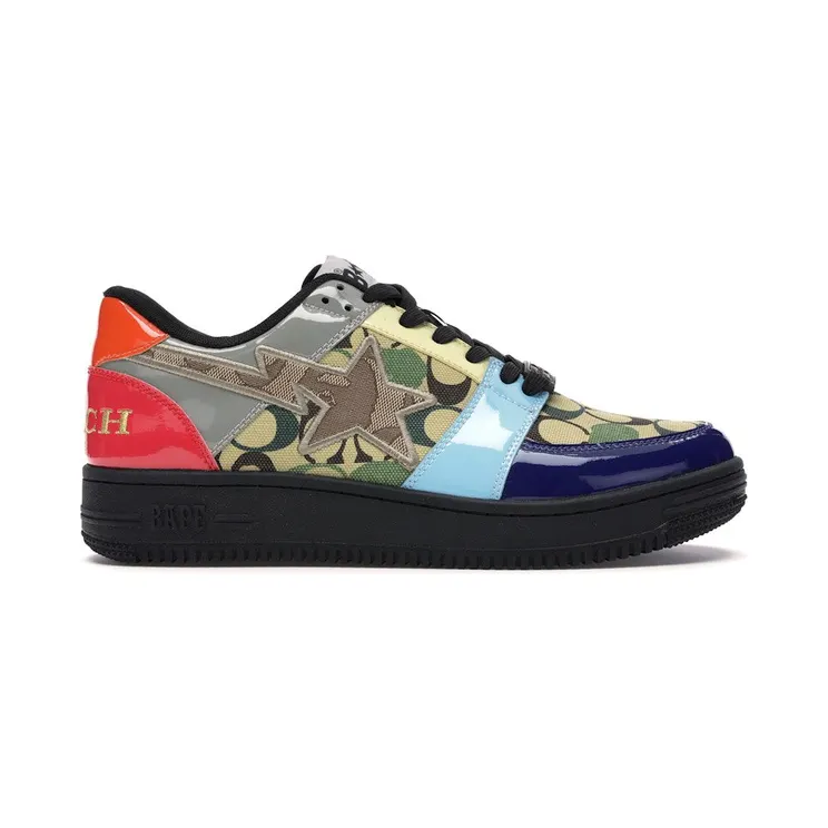 A Bathing Ape Bape Sta Low Coach Multi (1G23191903)