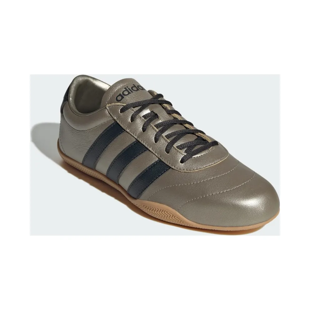 adidas Grand Court Lo “Cyber Metallic / Carbon / Gum” (JQ9681)