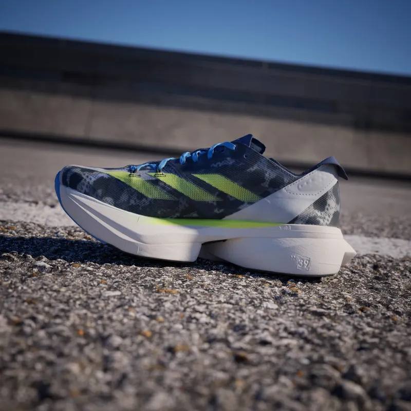 adidas Adizero Adios Pro 3 Crystal White Lucid Lemon Blue Burst (IG6426)