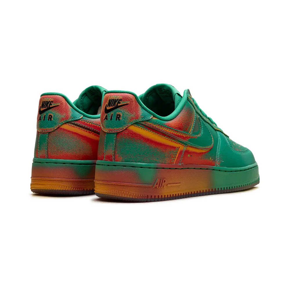 Nike Air Force 1 Low ’07 “Stadium Green Crimson” (IB6834-300)