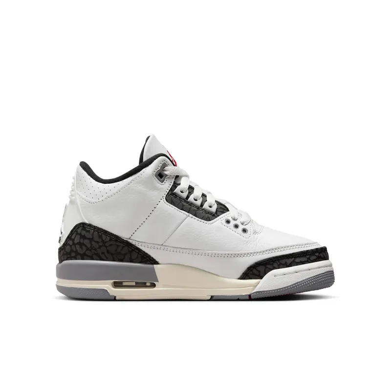 Air Jordan 3 Retro “Cement Grey” (GS) (DM0967-106)