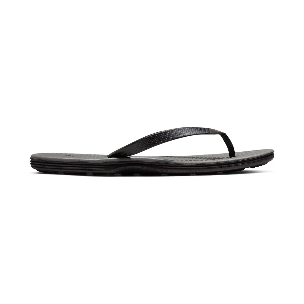 Nike Solarsoft Thong II “Black / Cool Grey” (488160-090)