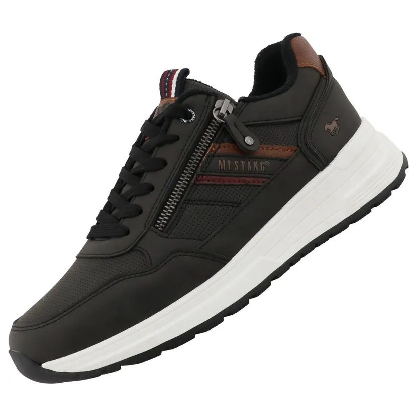 mustang sneaker Zwart (018690)