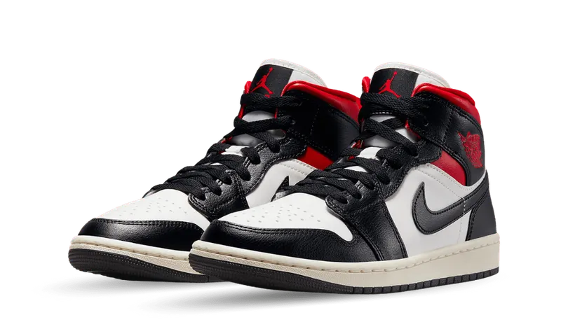 Nike Air Jordan 1 Mid Chicago Gym Red (W) (BQ6472-061)