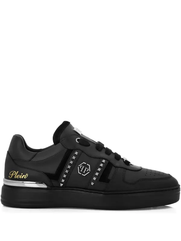 Philipp Plein verfraaid with studs – White (FAESUSC0821PLE022N)