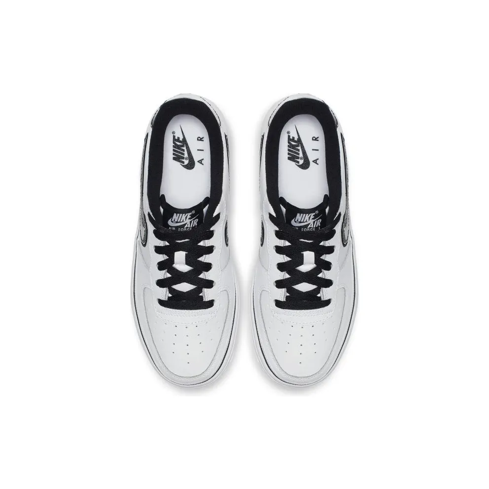 Nike Air Force 1 Low NBA White Black (GS) White/White-Black (AR0734-100)