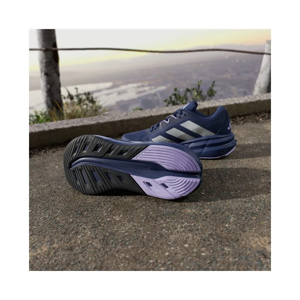 Adidas Questar 3 Running Shoes Tech Indigo / Silver Metallic / Glow Purple (JP6598)