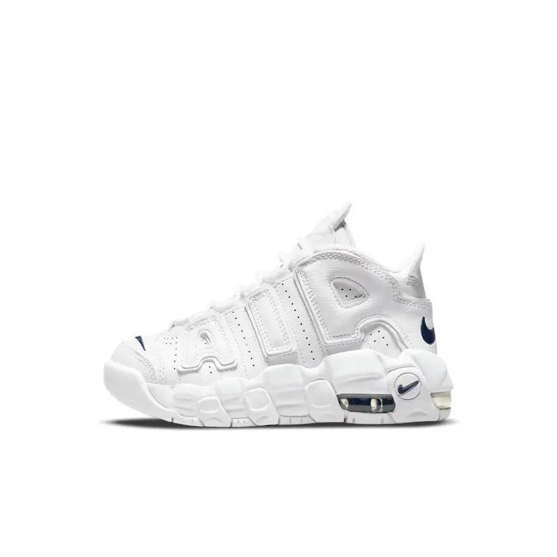 Nike Air More Uptempo White Navy Swoosh (DH9723-100)