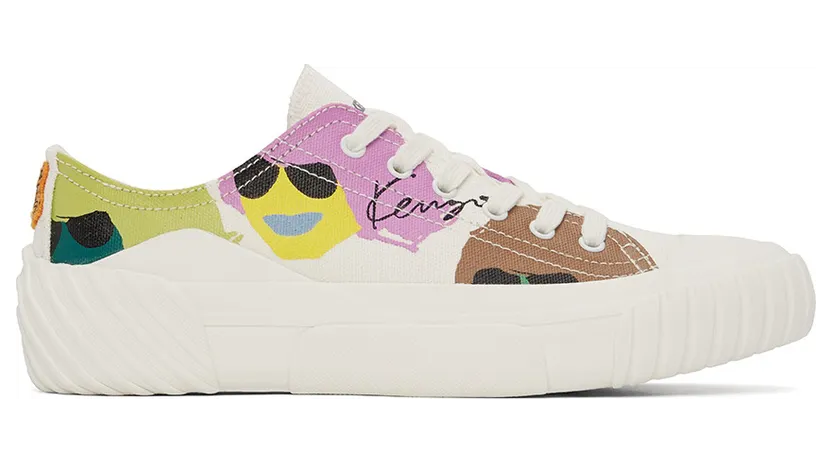 KENZO Baskets en toile 'KENZO Tribute' (FC55SN430F73)