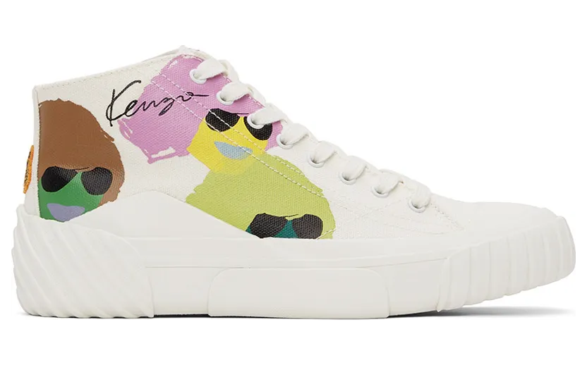 KENZO Baskets montantes en toile 'KENZO Tribute' (FC55SN440F73)
