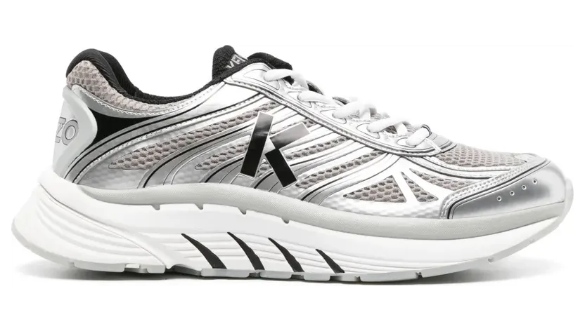 Kenzo Pace Mesh- im Metallic-Look – Grey (FE55SN070F64)