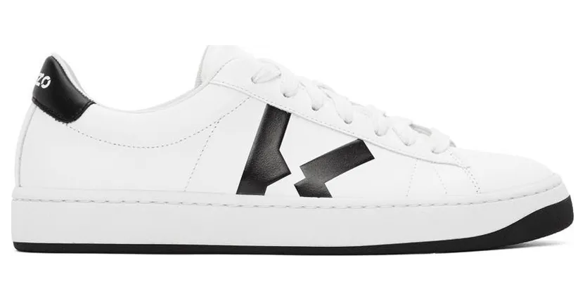 Kenzo White K-Logo Kourt (FA65SN170L50)
