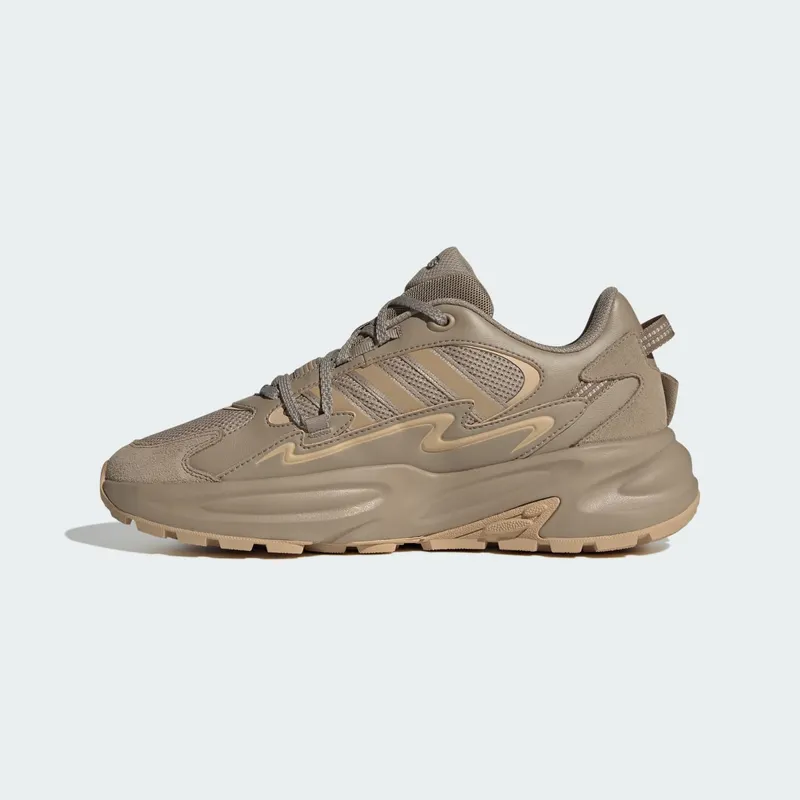 Adidas Ozwave Surge Shoes Blanch Cargo / Magic Beige / Silver Metallic (JQ5980)