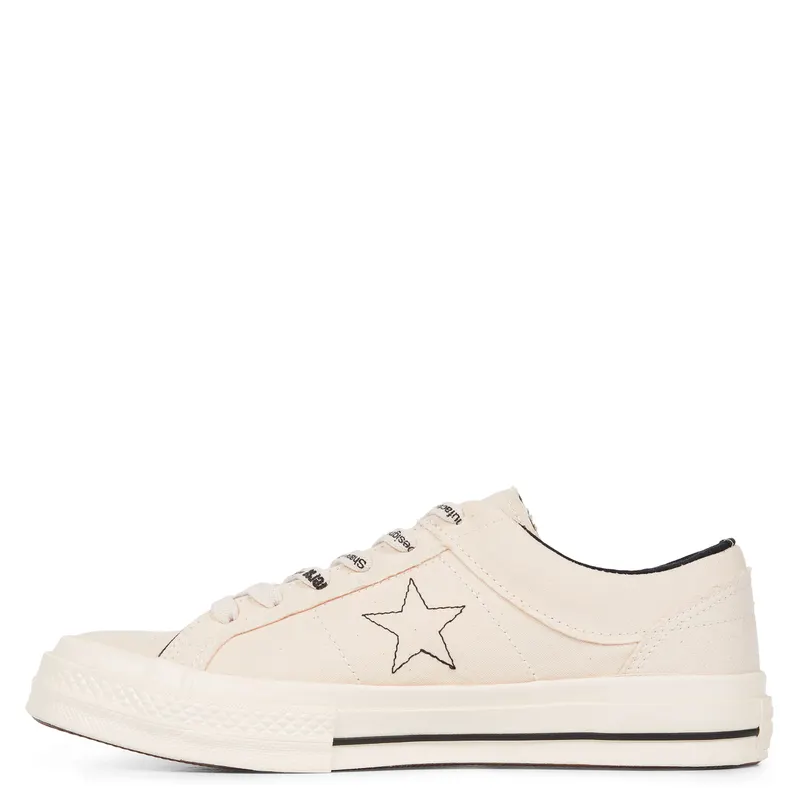 Converse One Star Ox Midnight Studios Egret/Egret-Black (162124C)