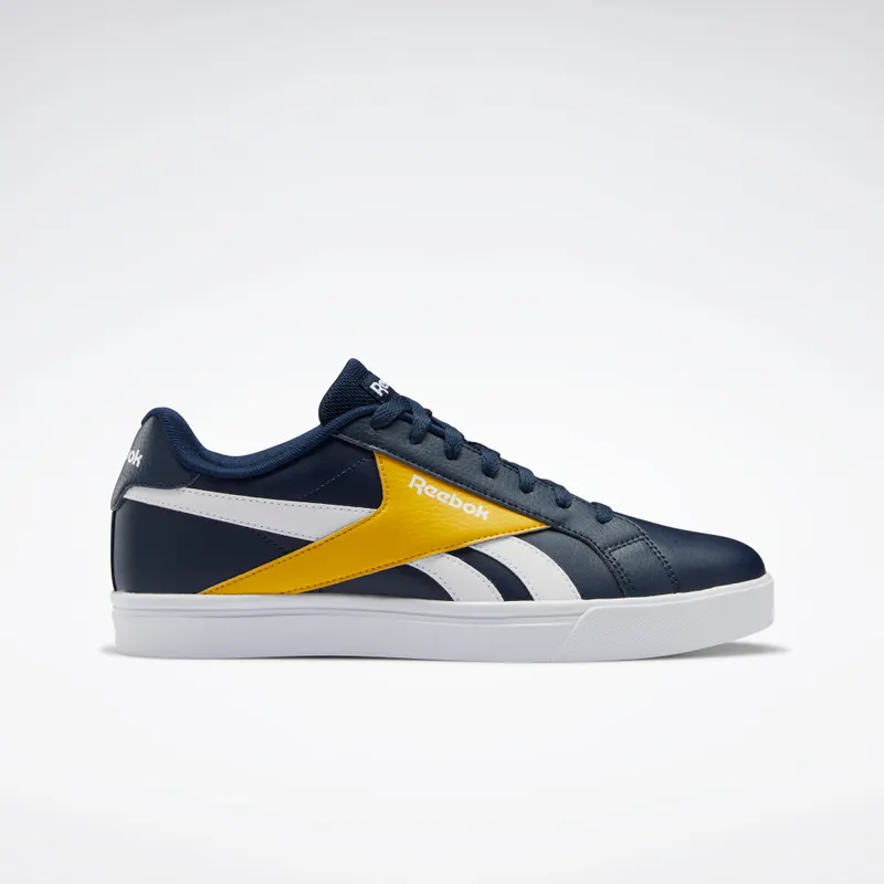 Reebok Royal Complete 3 Low Collegiate Navy / White / Fierce Gold (FW7551)