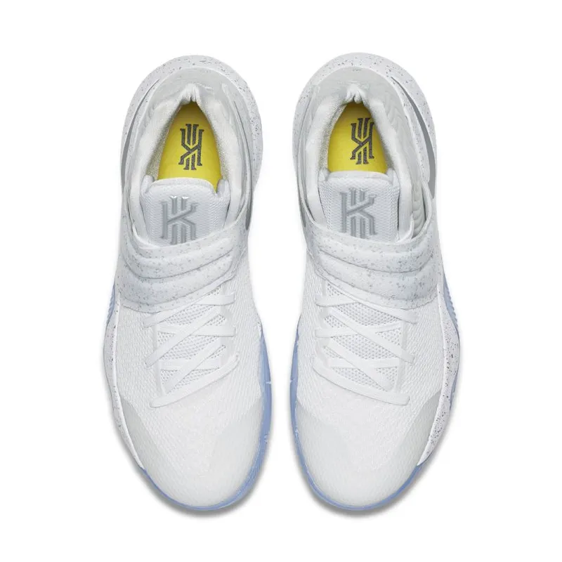 Nike Kyrie 2 Silver Speckle White/Metallic Silver-Tour Yellow (819583-107)