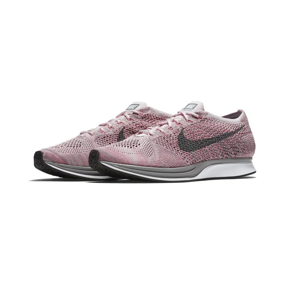 Nike Flyknit Racer Strawberry Pearl Pink/Cool Grey-Bright Melon-Wolf Grey-White (526628-604)