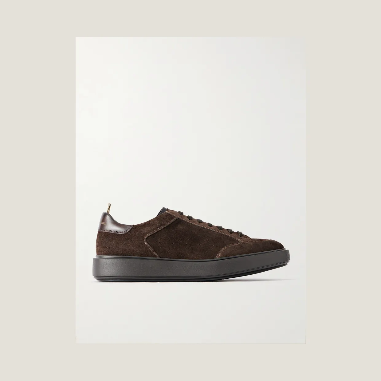 Officine Creative Sequel 001 Lace-Up Suede Sneakers Dark brown (OCUSEQU001-CVCOM00000LC192)