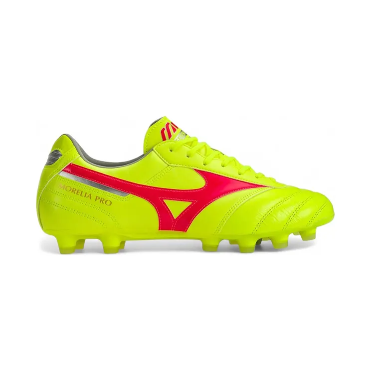 Mizuno Morelia II Pro MD Safety Yellow Fiery Coral Galaxy Silver (P1GA241345)