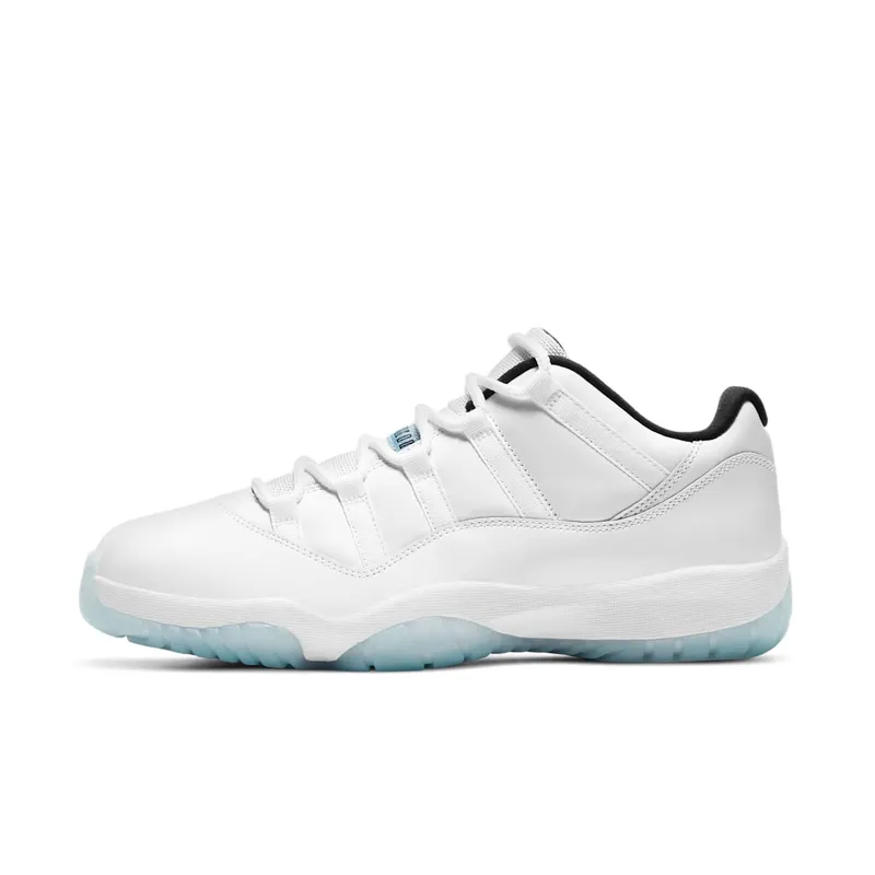 Jordan 11 Retro Low Legend Blue (GS) – “White / Legend Blue / White” (AV2187-117)