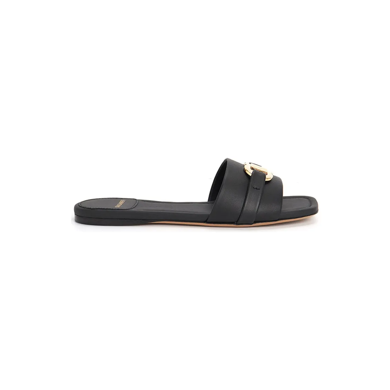 Ferragamo Gancini Flat Slide Black (01G997-769636-1C)