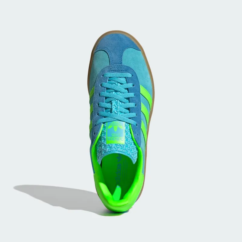adidas Gazelle Bold Blue Glow Solar Green Bright Blue (JS3896)