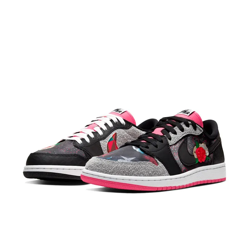 Jordan 1 Retro Low Chinese New Year (2020) Multi-Color/Black-White (CW0418-006)