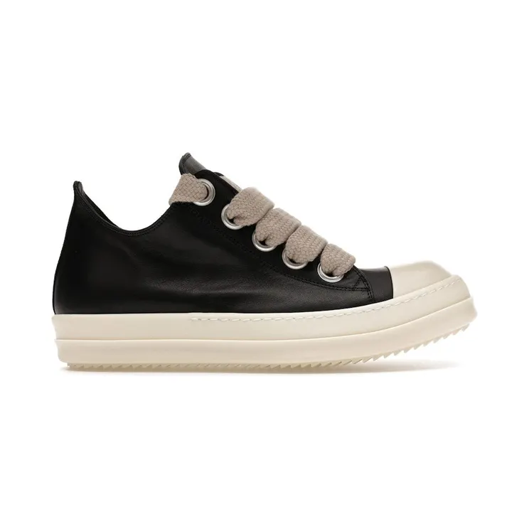 Rick Owens Concordians Jumbo Laced Low Black Milk (RU02E1893 LCOW2 911)