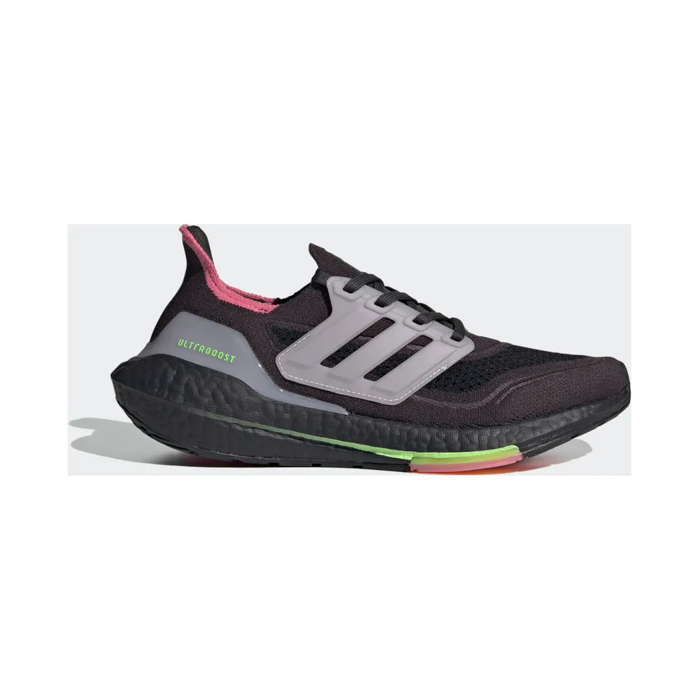 adidas Ultraboost 21 Laufschuh Grey Five / Carbon / Ice Purple (S23846)