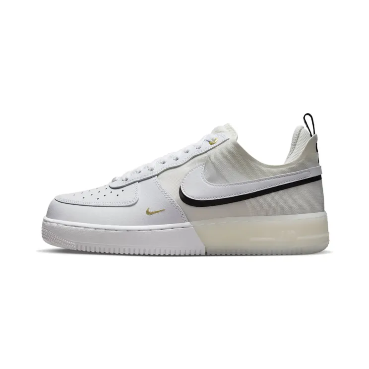 Nike Air Force 1 React Low White Sail Black Brand New “White / Sail / Black” (DQ7669-100)