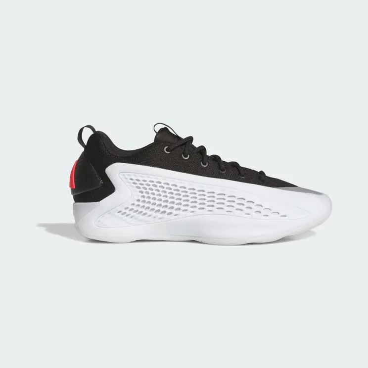 adidas Anthony Edwards 1 Low “Cloud White / Core Black / Lucid Red” (JQ6140)