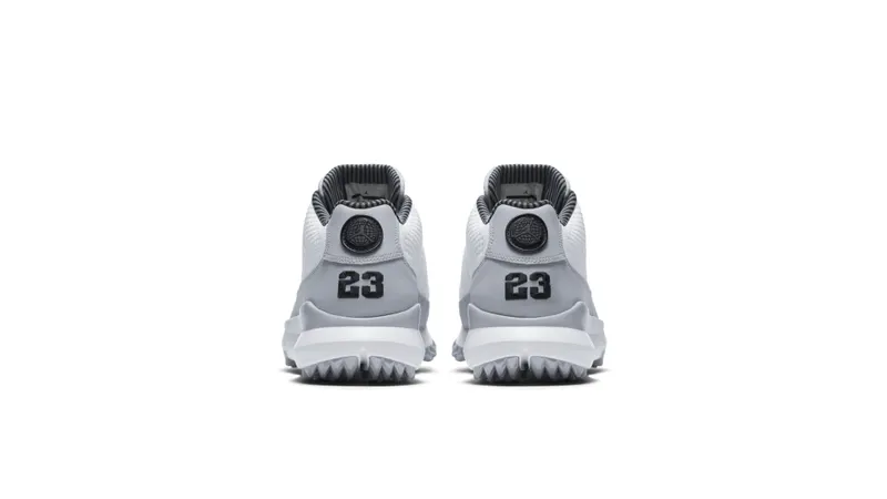 Jordan 9 Retro Golf Cleat Wolf Grey White/Black-Wolf Grey (833798-103)
