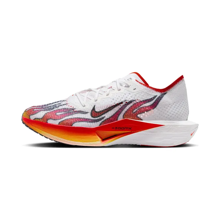 Nike ZoomX Vaporfly Next% 3 FK Ekiden Pack “White / Black / University Red / Habanero Red” (HQ3504-100)