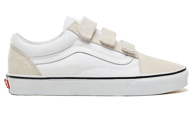 VANS Old Skool V Schoenen (Wit)